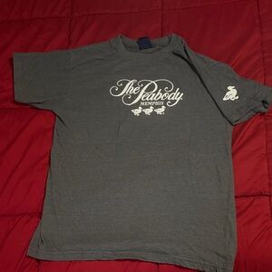 Grey Peabody t shirt from Memphis Tennessee
